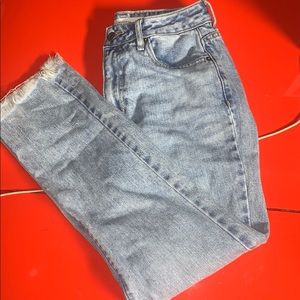 Hidden light wash jeans